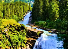 Zirl Waterfalls in Wattens