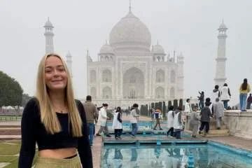 Taj Mahal Tour By Train Image