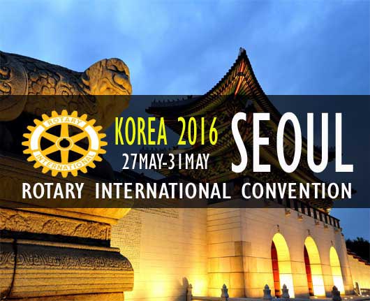 2016 Rotary Int’l Seoul, Korea Package