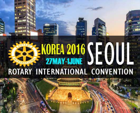 2016 Rotary Int’l Seoul, Korea 6Days Package