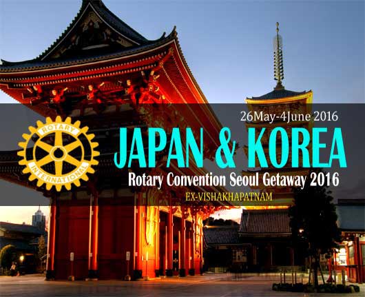 Rotary Convention Seoul Getaway - Japan & Seoul Tour