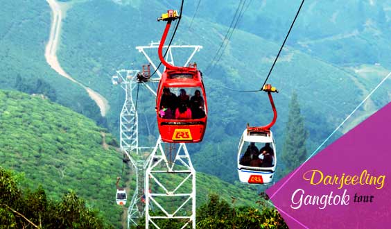 Darjeeling Gangtok Package Tour for 4n 5d Starting Rs 12850 per Head