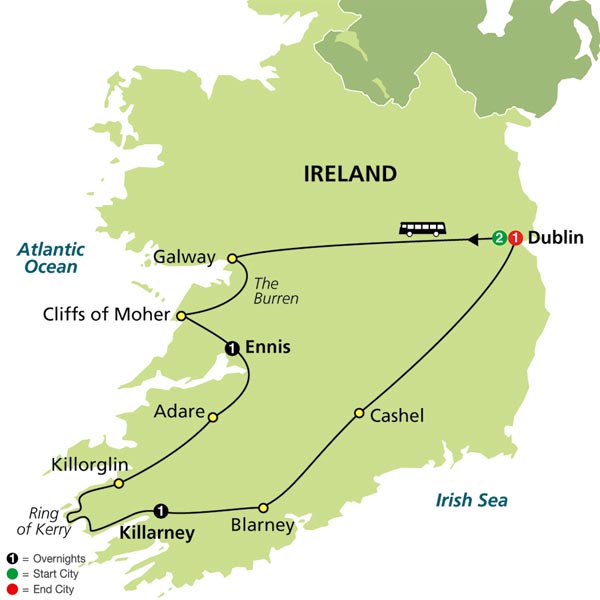 A Taste of Ireland Tour (9100)