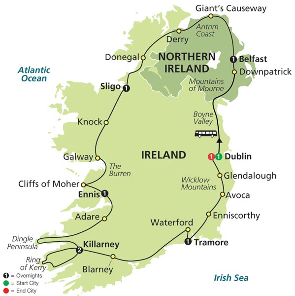 Irish Explorer Tour (9200)
