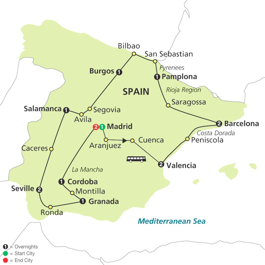 Grand Tour of Spain (6850)