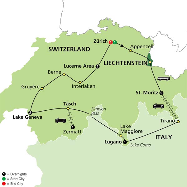 Grand Tour of Switzerland(6020)