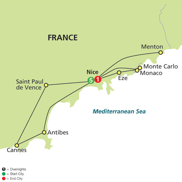 Splendors of French Riviera (7011)