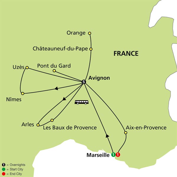 Discover Provence (4730) Tour