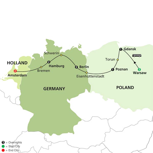 From Warsaw to Amsterdam(6030)