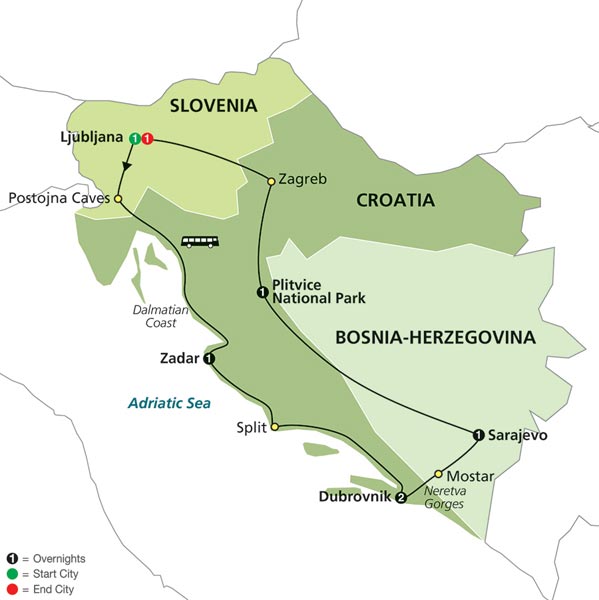 Jewels of Slovenia & Croatia (6740)