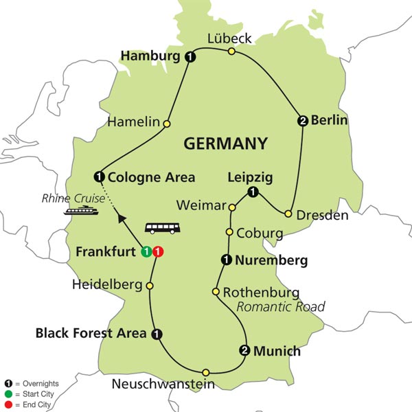 Highlights of Germany Tour (6040)