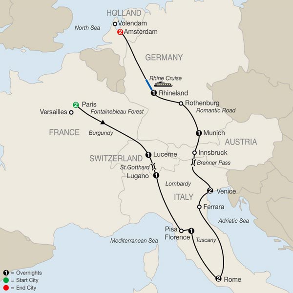 Continental Introduction (HY) Tour