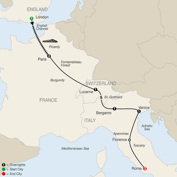 European Highlights (HG) Tour