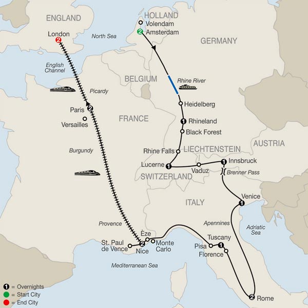 European Tapestry With London (Hat)