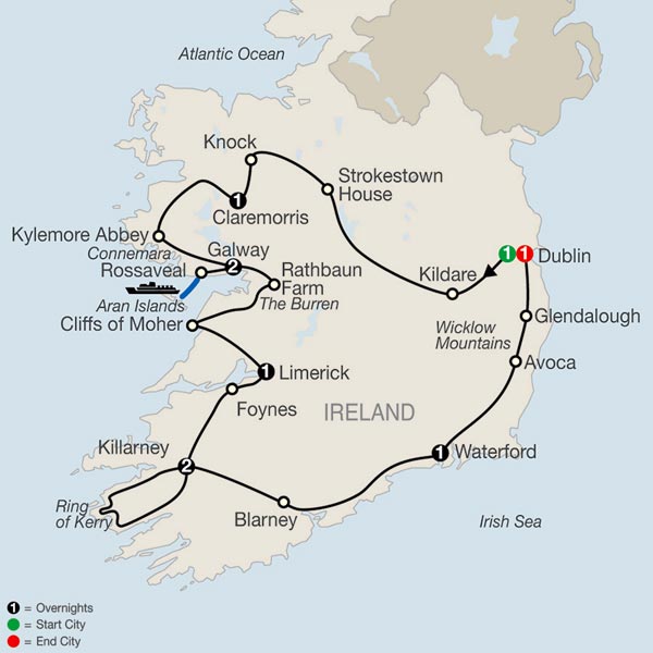 Emerald Isle (GH) Tour