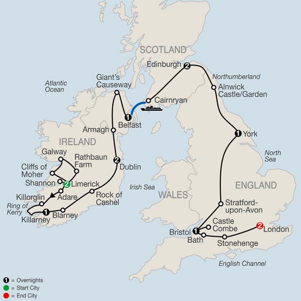 From The Shannon To The Thames (GU) Tour