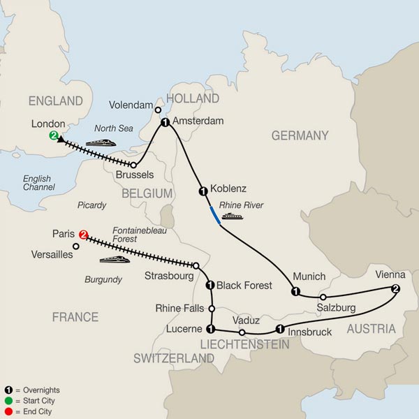 Enchanting Europe (HM) Tour