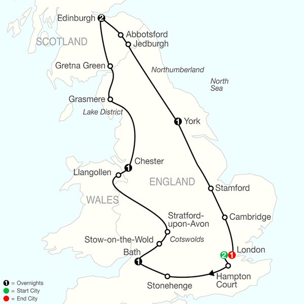 Britain Sampler (GE) Tour