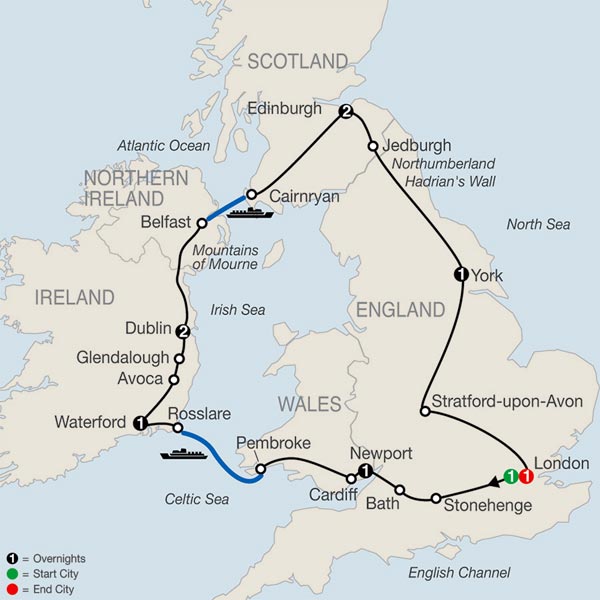 Essential Britain & Ireland (GD) Tour