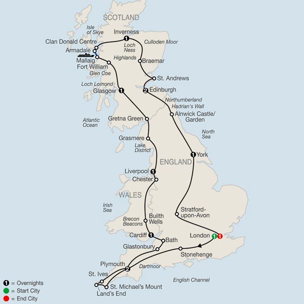 Essential Britain (GC) Tour