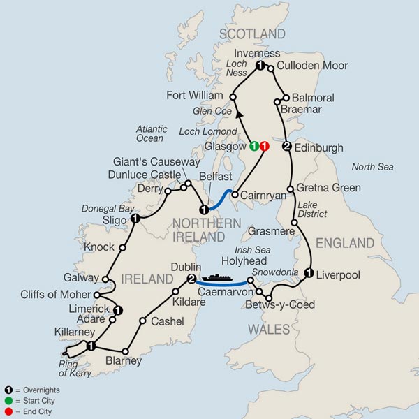 Celtic Highlights (GD) Tour