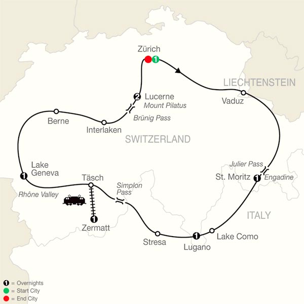 The Best Of Switzerland (ZG) Tour