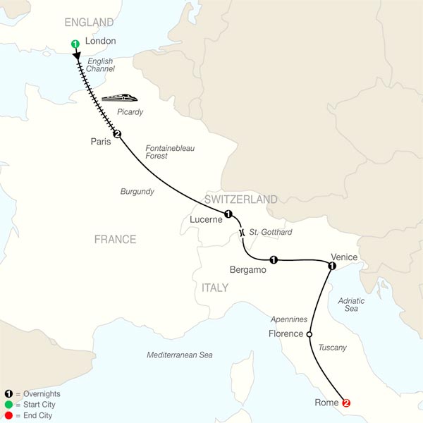 European Highlights (HG) Tour