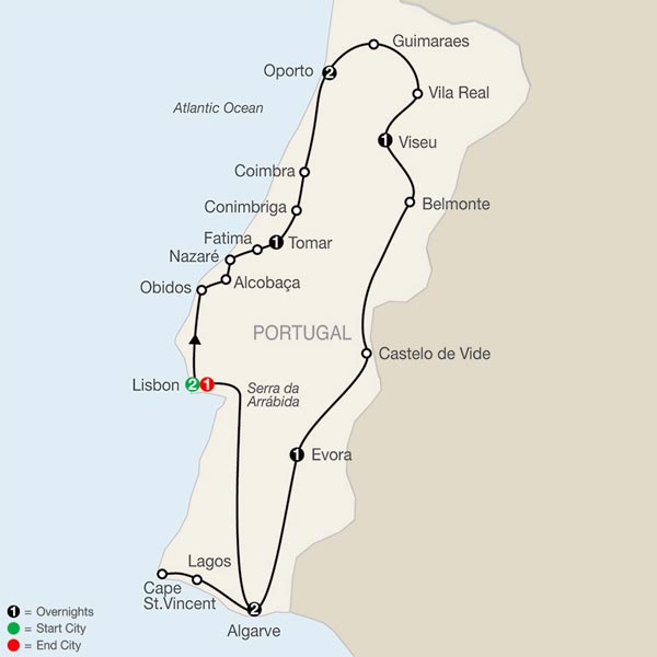 Portugal In Depth (ZP) Tour