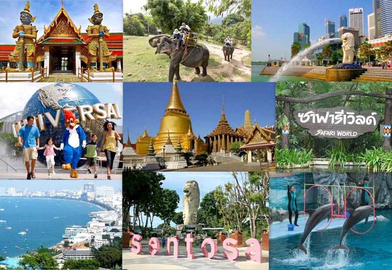 Singapore-Thailand Honeymoon Package