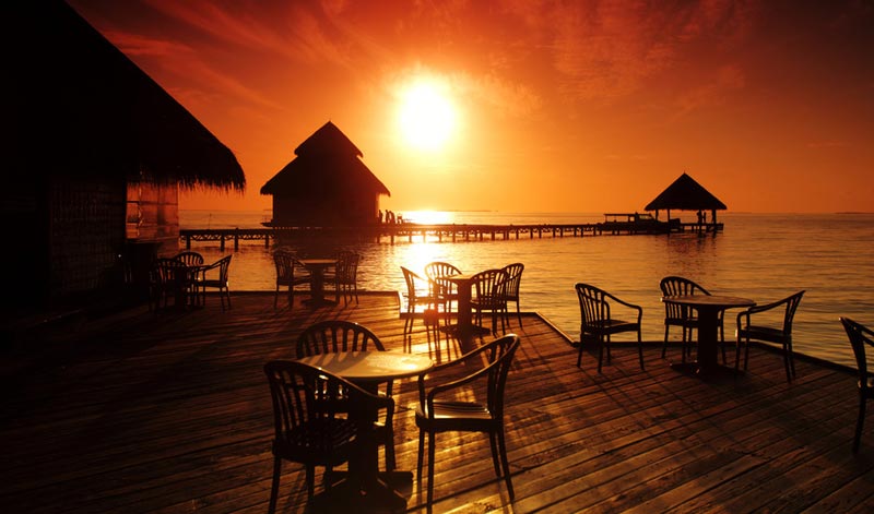 Water Villa Luxury-Paradise Island Resort & Spa Tour
