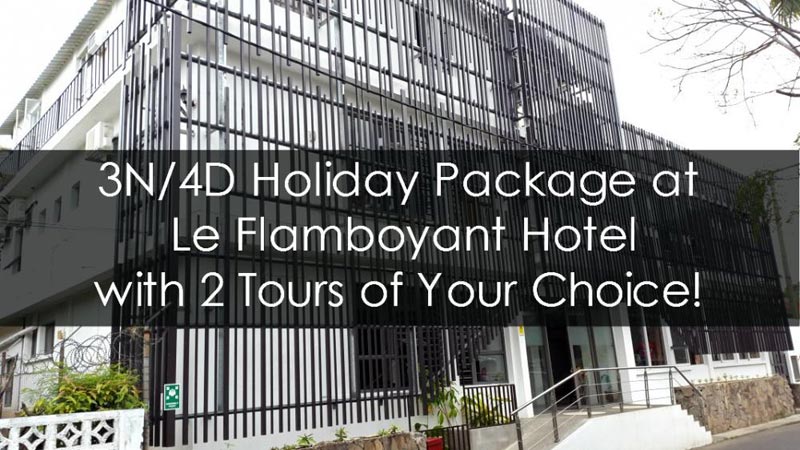 3N/4D Holiday Package At Le Flamboyant Hotel Rodrigues Island On Full Board