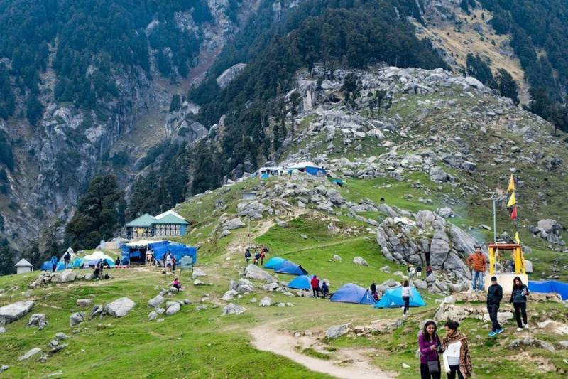 Triund Trek Camping