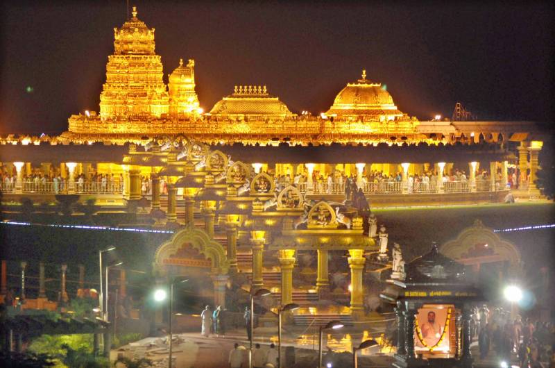 Chennai To Tirupati Via Vellore Golden Temple