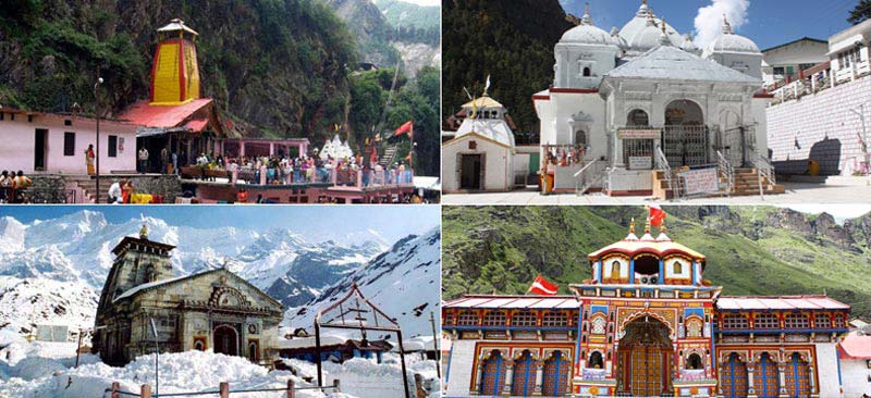 Char Dham Starting From Delhi Package