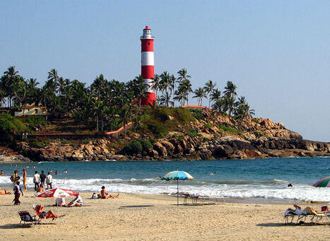 Southern Triangle With Kovalam Beach Tour Package