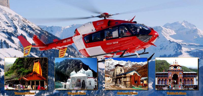Ek Dham Yatra Package By Helicopter