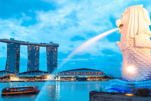 Singapore Bali Honeymoon Package