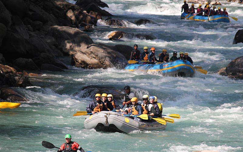 Experience Thrilling Adventure Of 1 Night- 2 Days Camping Rafting With Central Himalayan Adventure