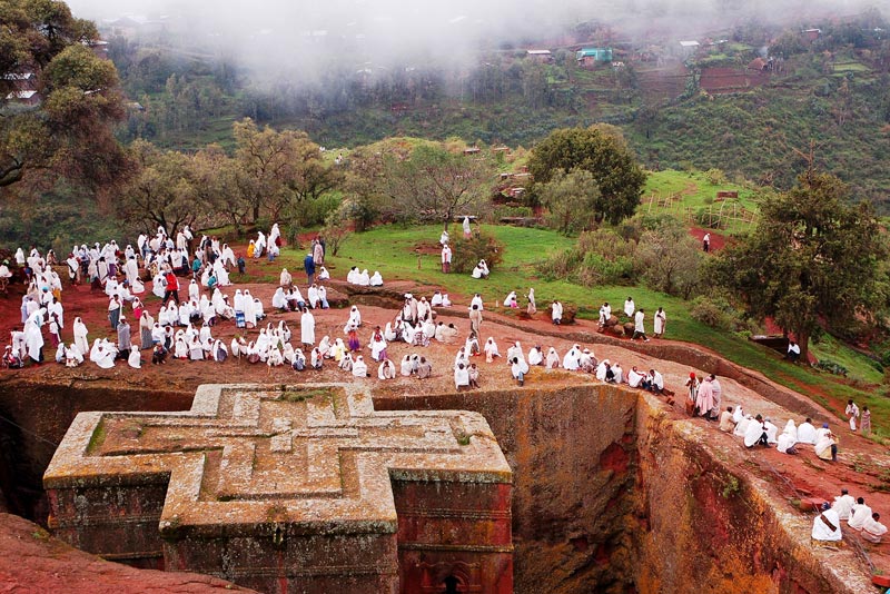 7 Days Flight & Surface To Addis Ababa, Bahir Dar, Gondar, Axum,Lalibela