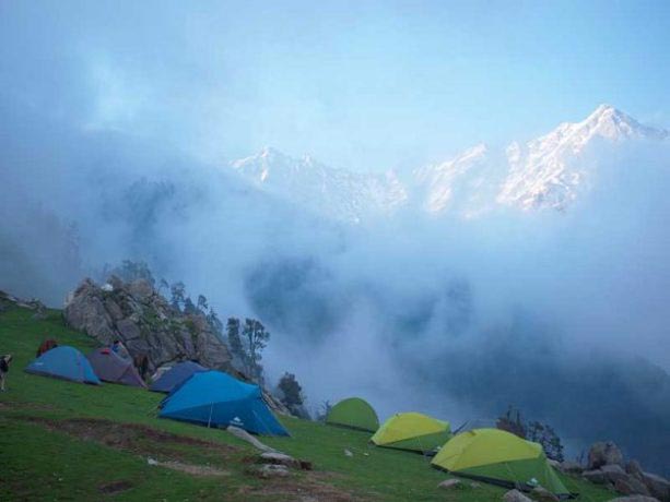 camping and trekking to Triund Tour Image