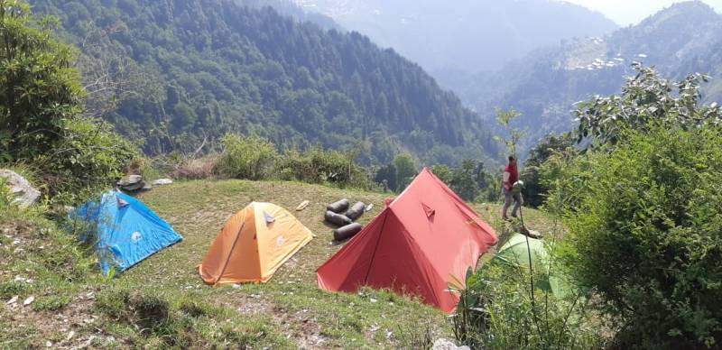 Trek to triund Camping at Gallu Tour