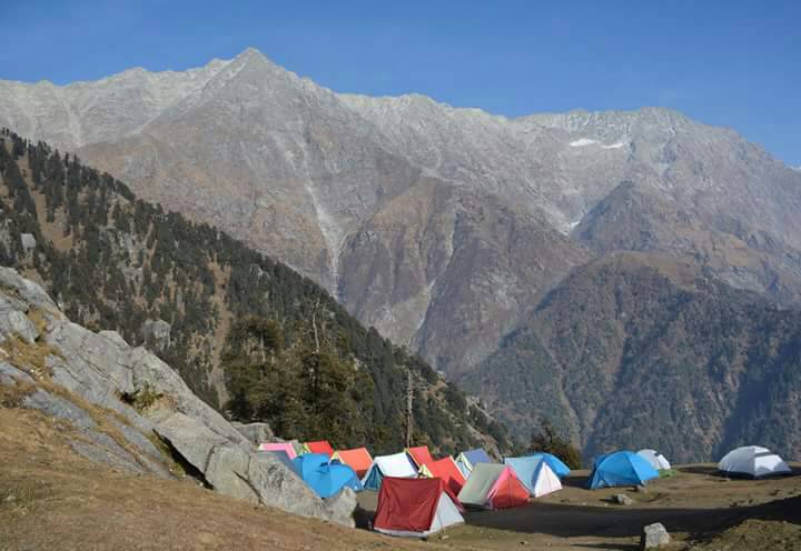 Trek to triund Camping at Gallu Tour