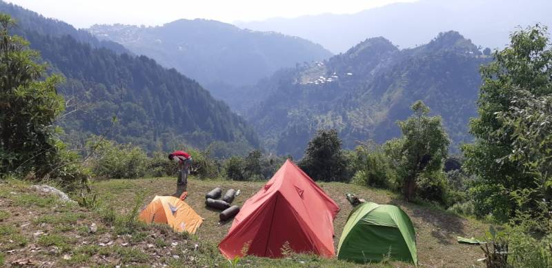 Trek to triund Camping at Gallu Tour