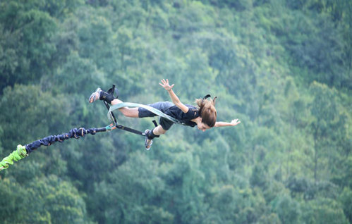Combo Package GVA 01- Deluxe Camping Rafting and Bungee Jumping - (1 Night Stay) Image