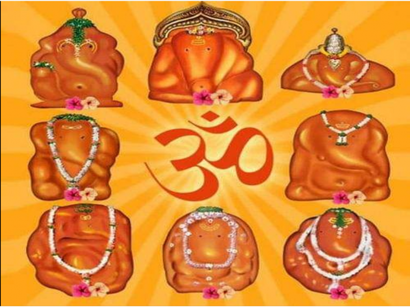 Buy RABARIKAA Ashtavinayak Ganesha Wall Décor Hanging Online at Low Prices  in India - Amazon.in