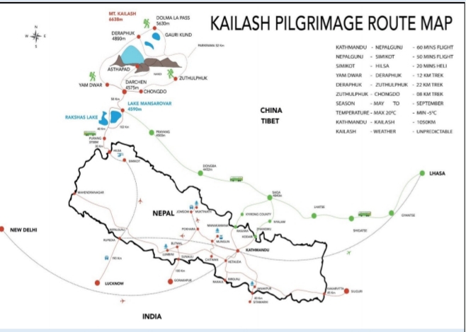 Kailash Mansarovar Yatra Ex Kathmandu 10 Nights 11 Days
