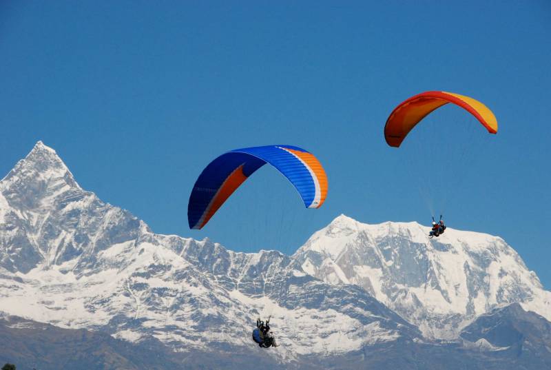Trekking And Paragliding