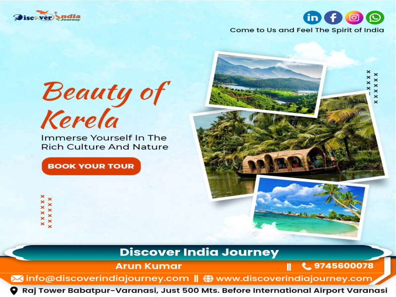 6N/7D Kerala Tour Package