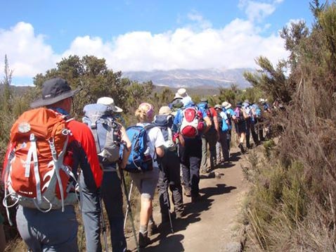 5 days marangu route climbing Tour