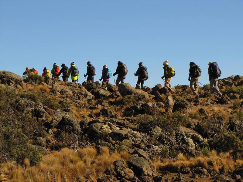 5 days marangu route climbing Tour
